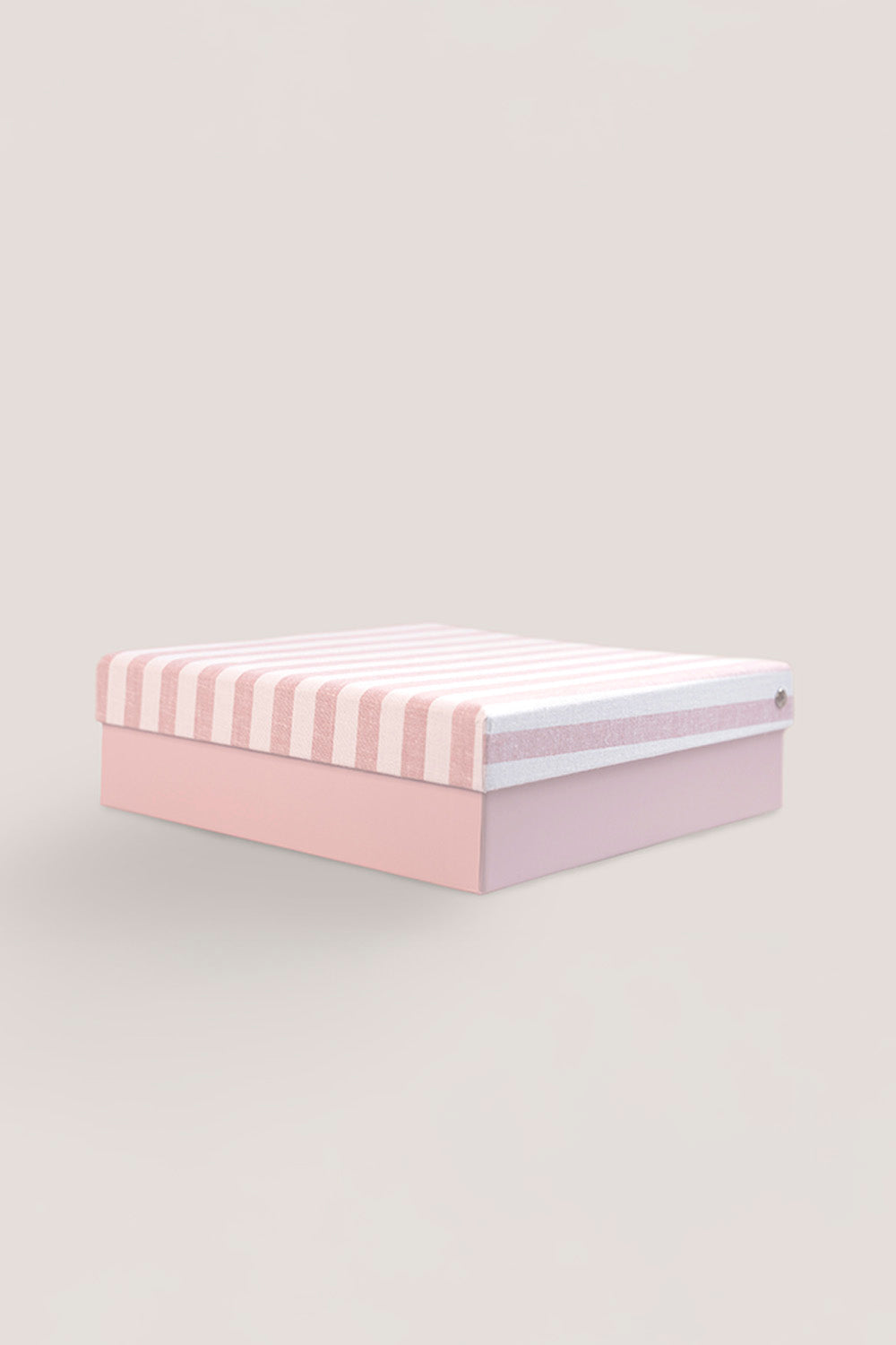 Evie Stripe Linen Short Set - Pink