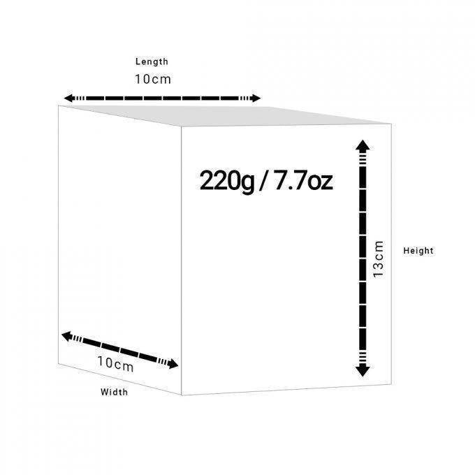 Crisp White Linen 220g Bevelled Crystal Candle