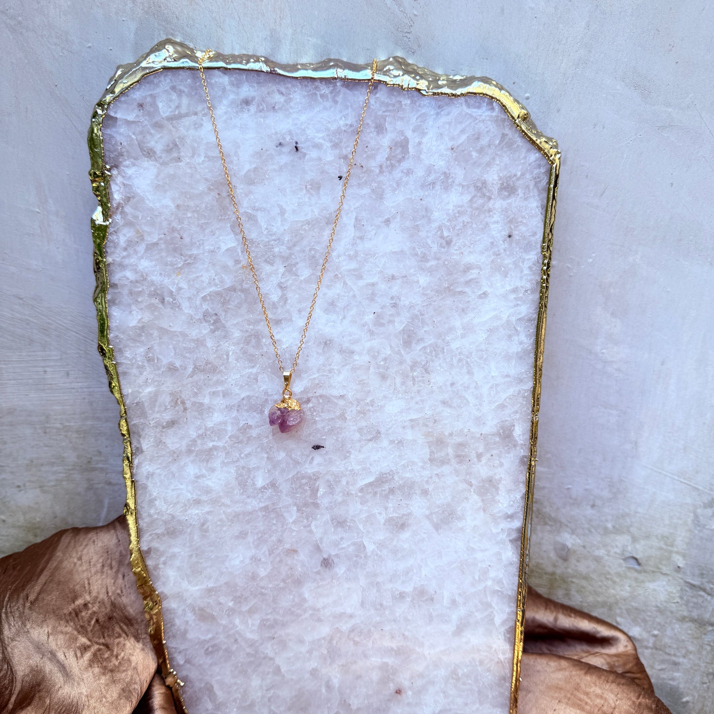 LILLY NECKLACE - GOLD PLATED