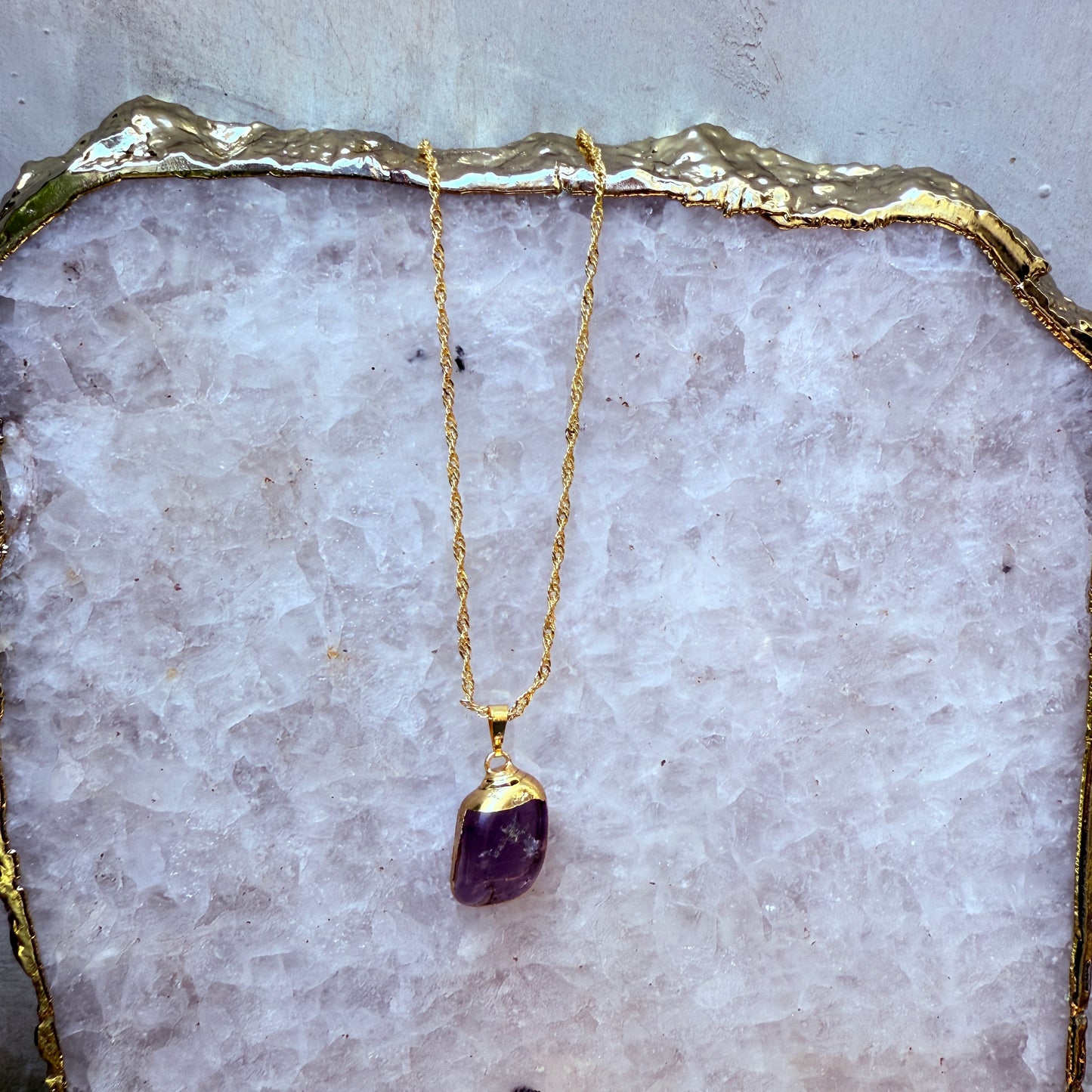 CELINE NECKLACE - GOLD PLATED