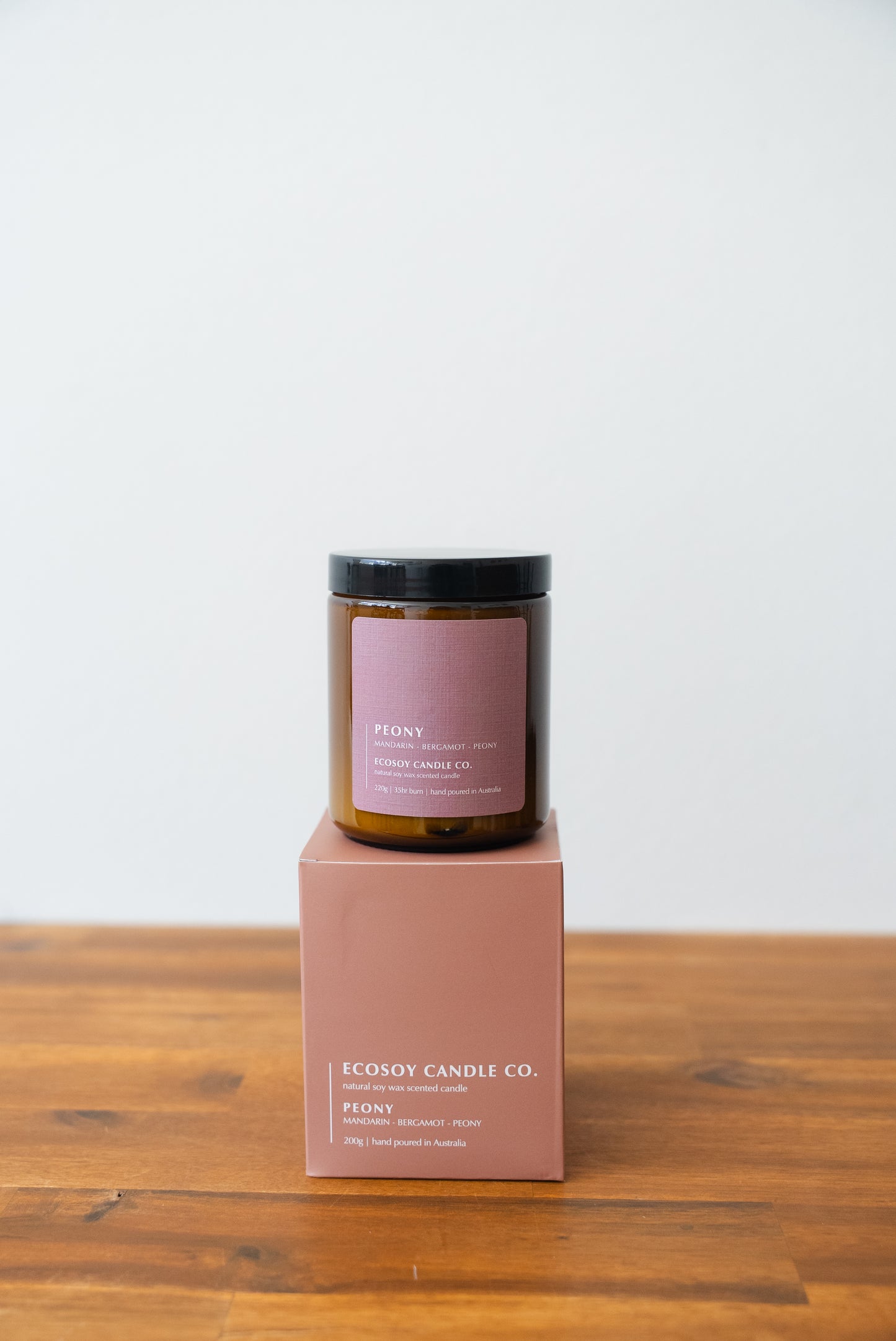 Eco Soy Candle - Peony