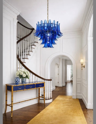 Josephine Chandelier Peacock Blue- Medium