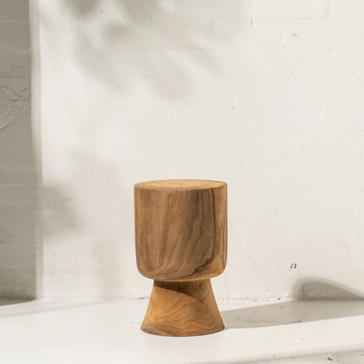 AMA TEAK STOOL RAW FINISH