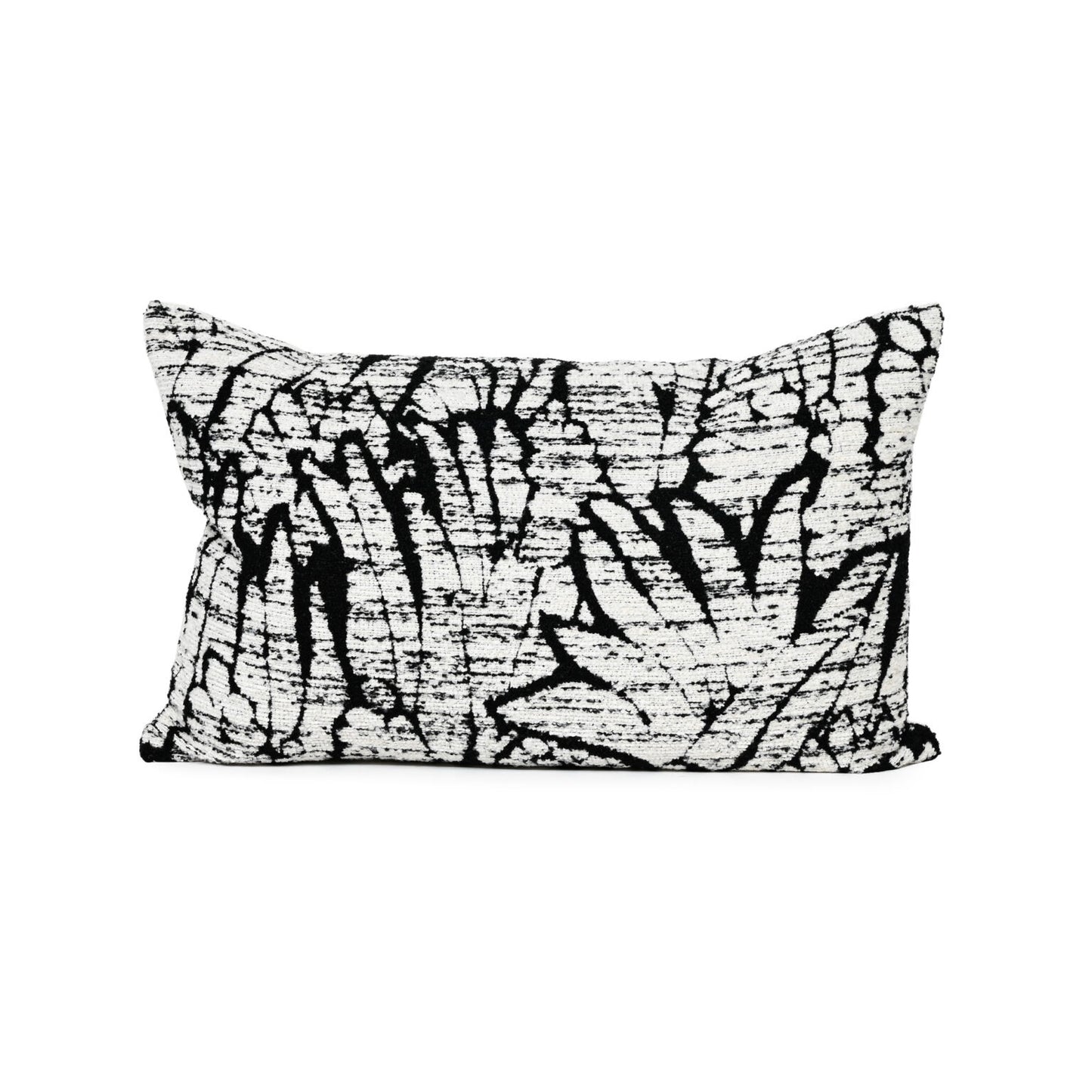BLACK PALM – FABRIC CUSHION – 37 X 57