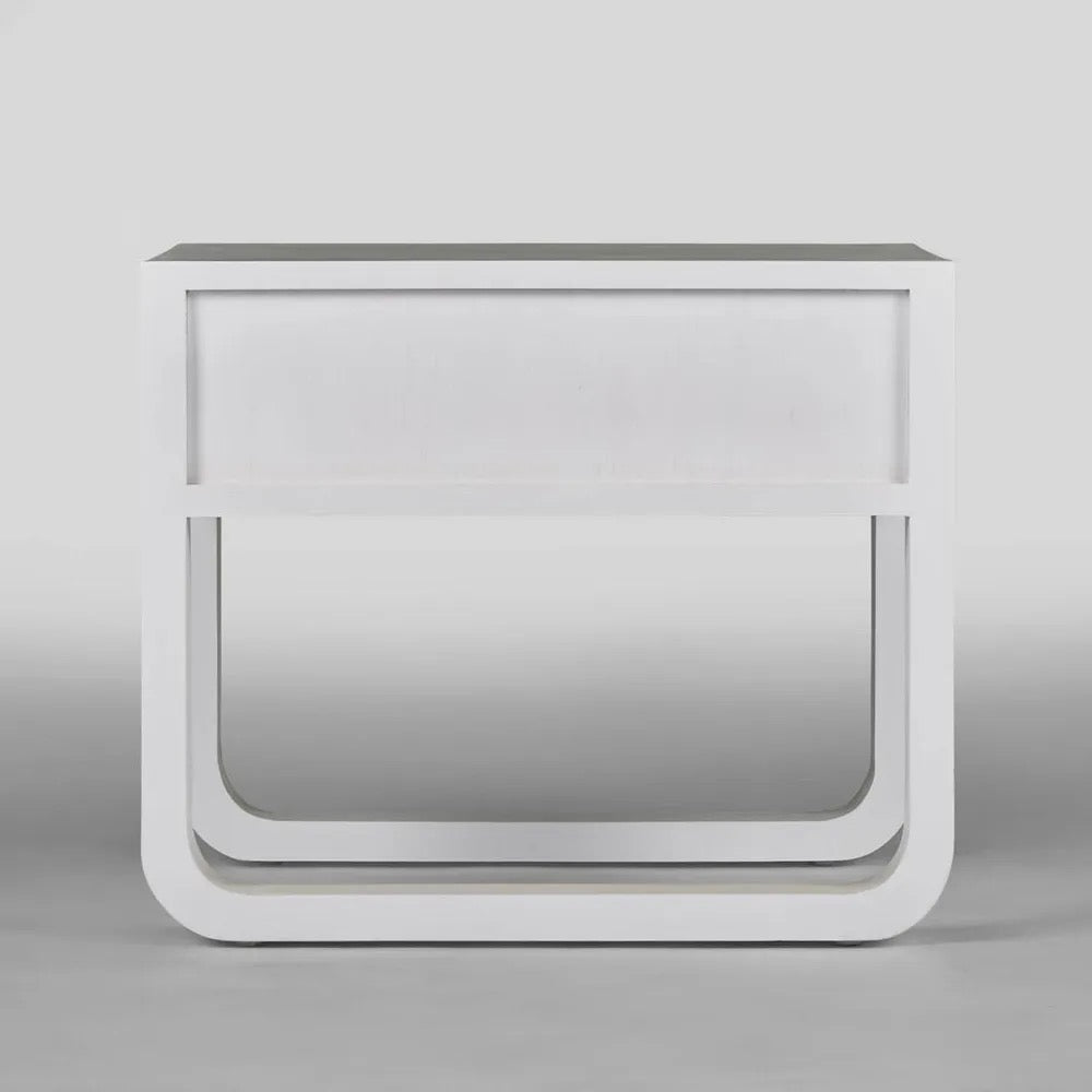NORMA BEDSIDE TABLE WHITE