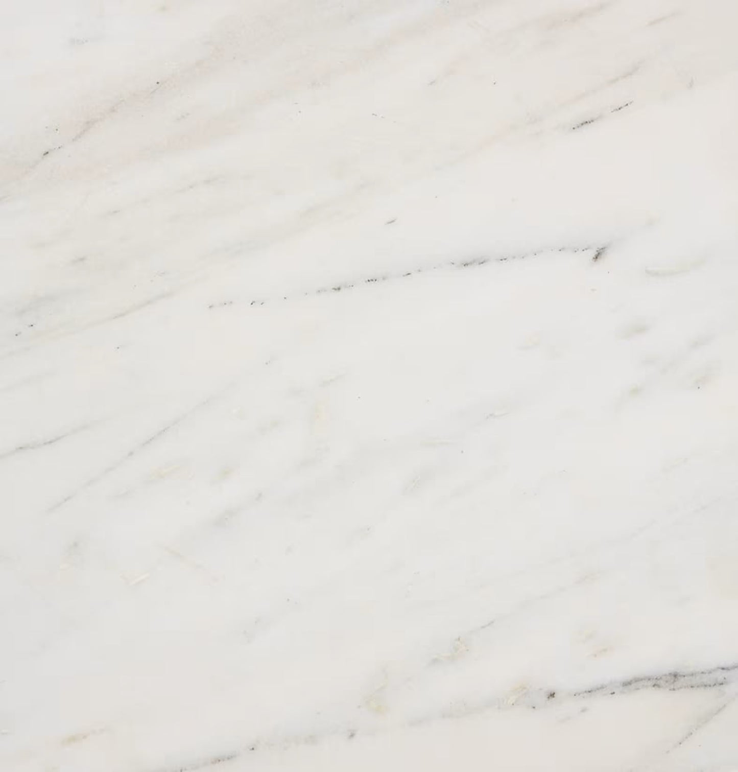 Travis Marble Side Table White Marquino - 38 x 38 x 45cm