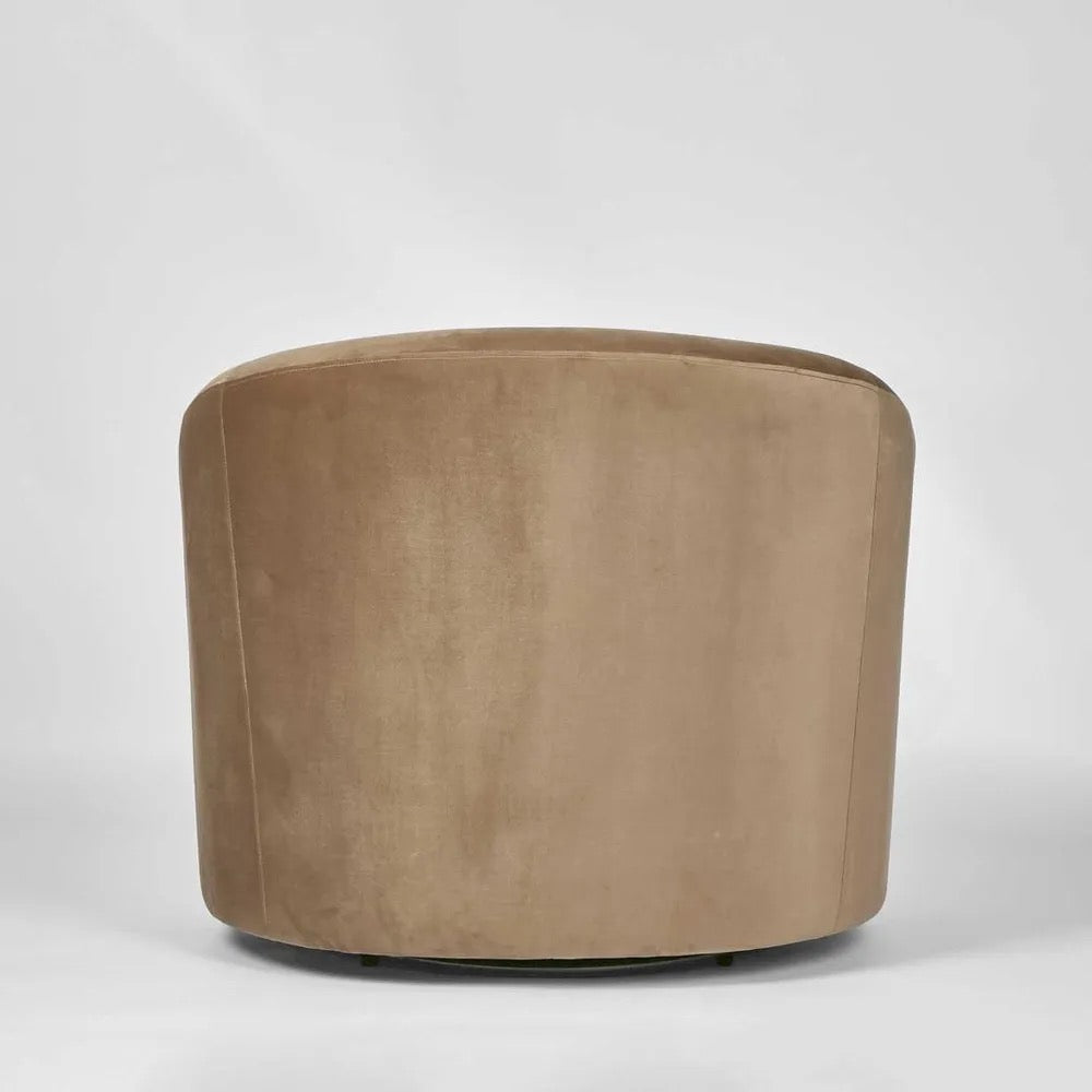 SIERRA SWIVEL ARMCHAIR TOFFEE