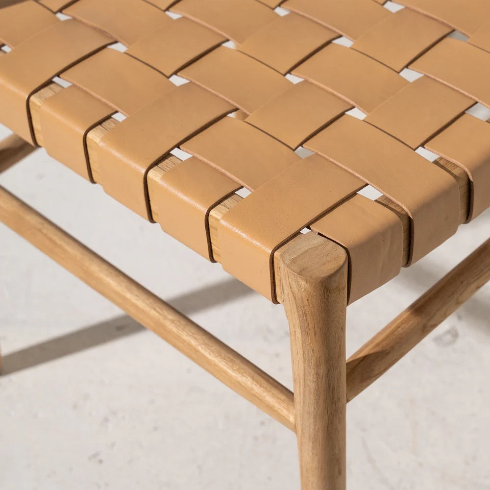 AINA LEATHER DINING CHAIR