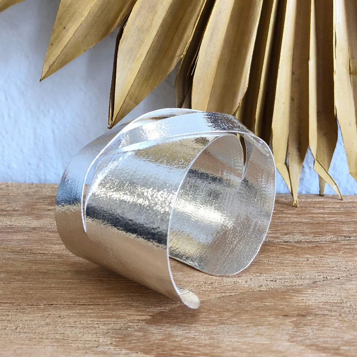 ERIS BRACELET CUFF - SILVER PLATED