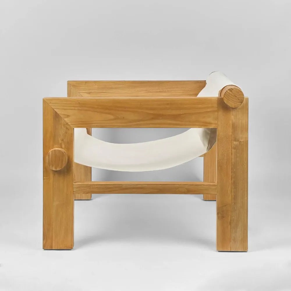 TWYLA ARMCHAIR WHITE SEAT