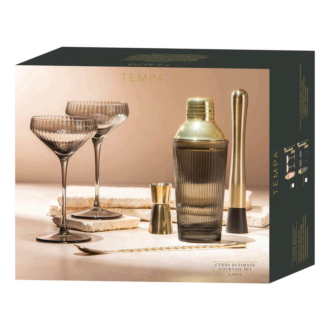 Cyrus Charcoal Ultimate Cocktail Set
