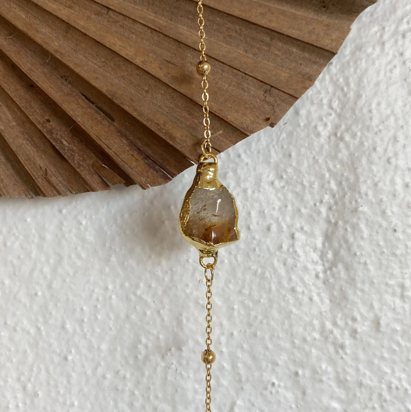 KIT CHUNKY STONE BRACELET - GOLD PLATED