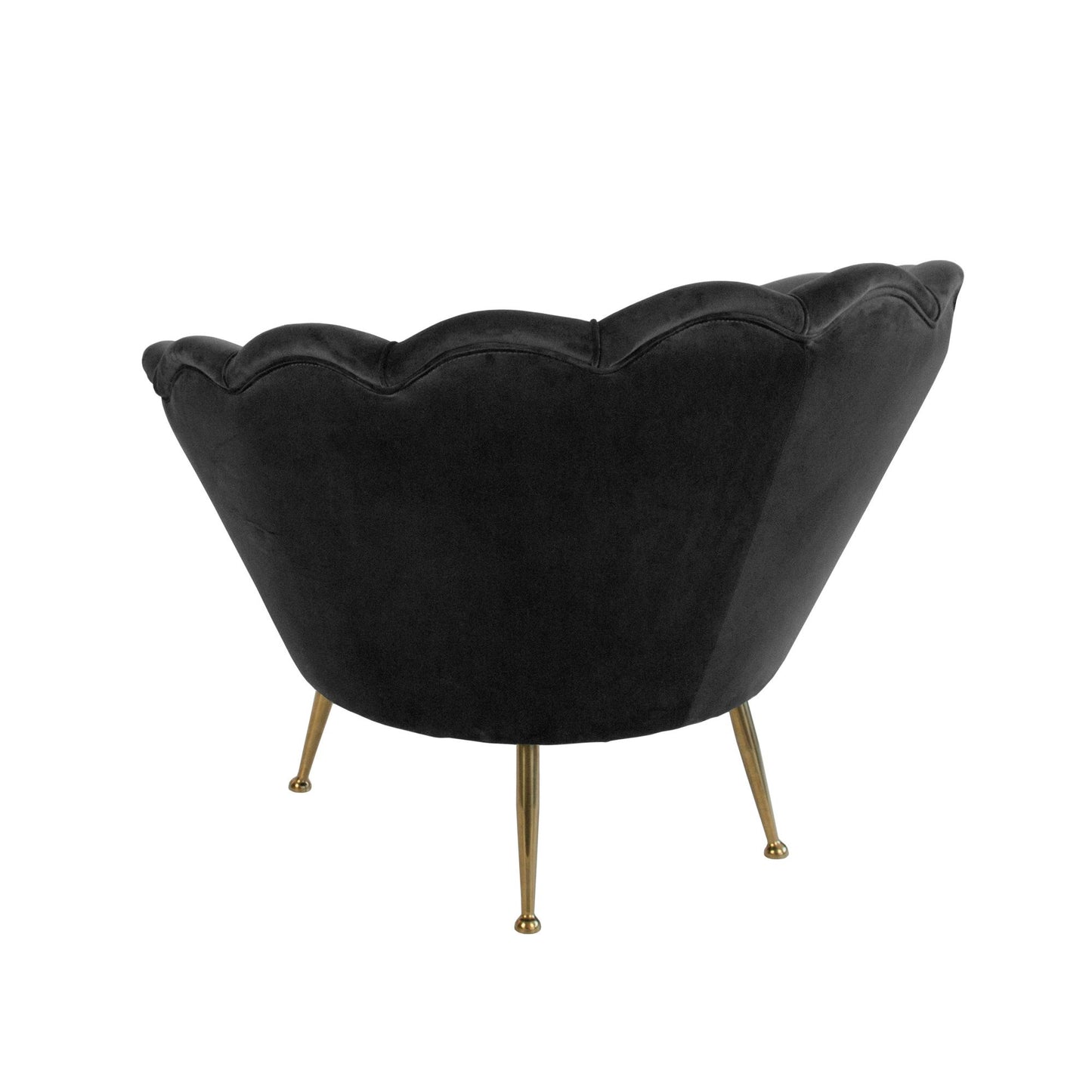 SHELL ARMCHAIR – BLACK