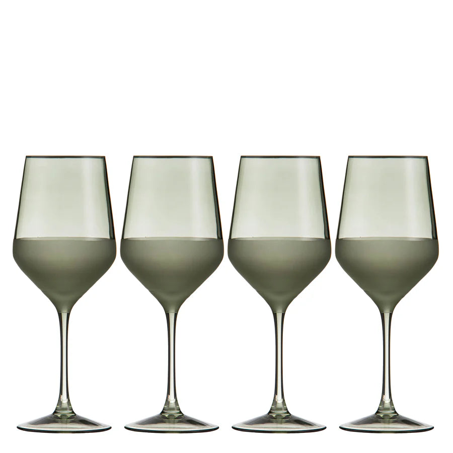 Panama Moss 4pk Wine Glass