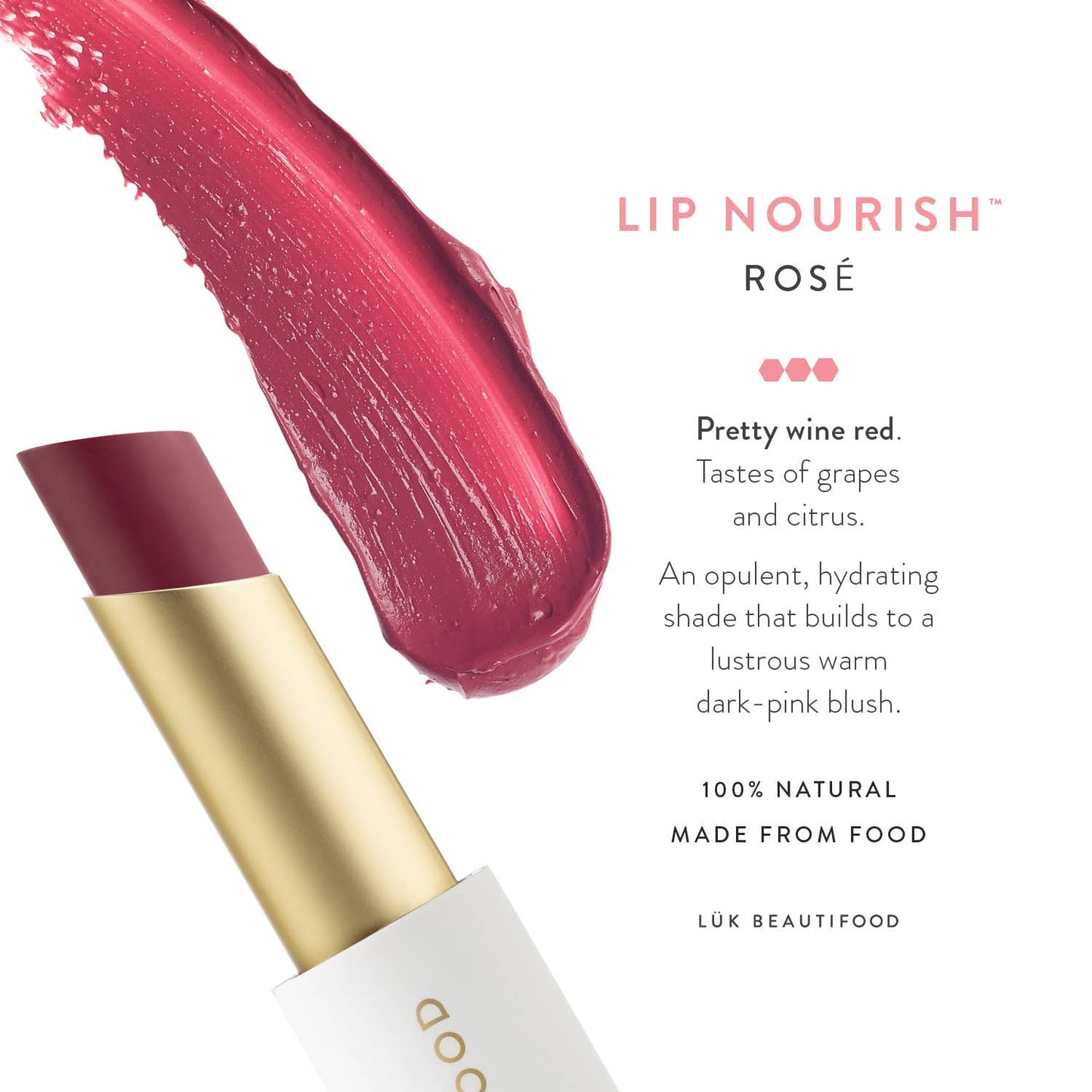 Lip Nourish™ Sheer Lipstick - Rosé