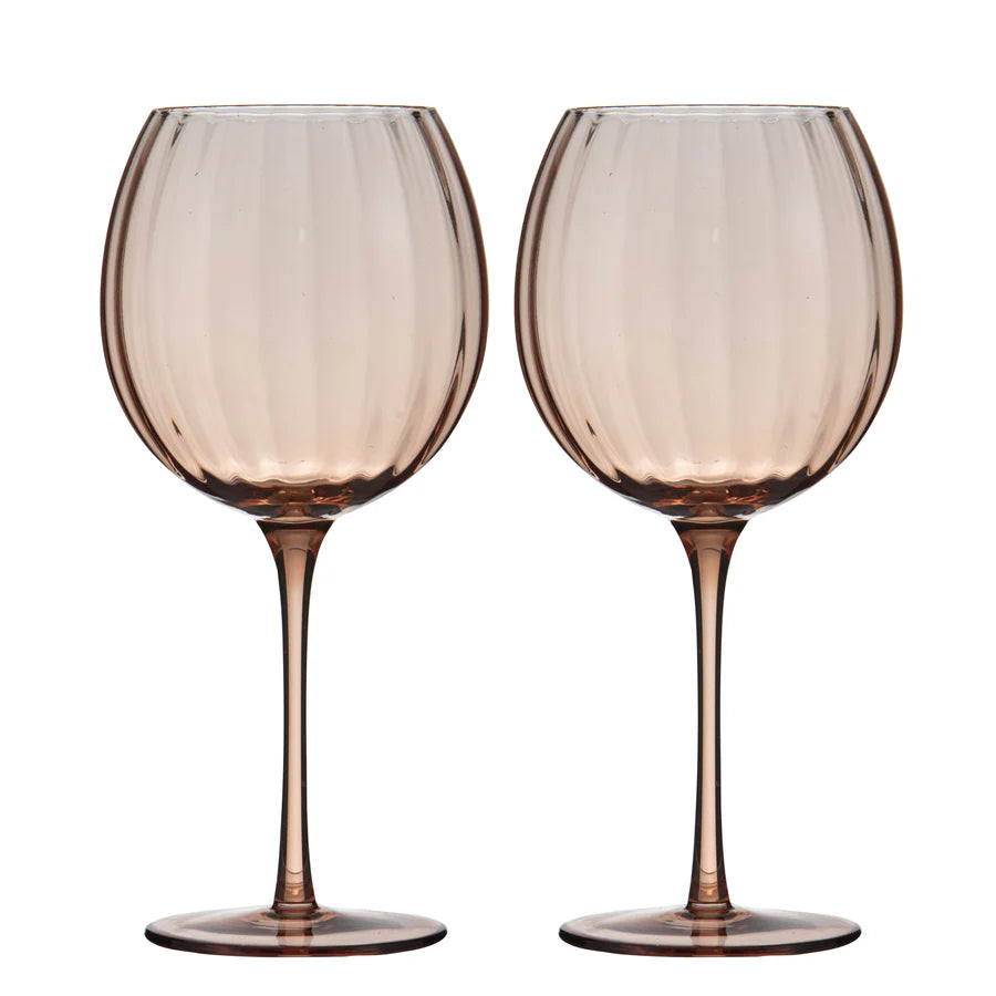 Sienna Blush 4pk Gin Glass