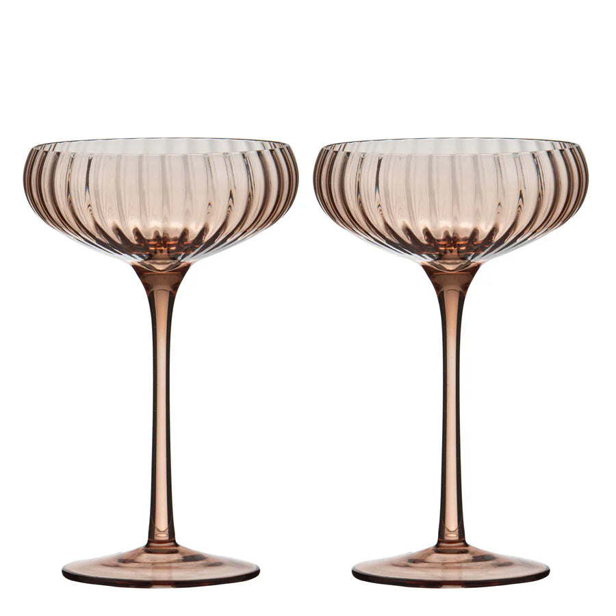 Sienna Blush 4pk Cocktail Glass