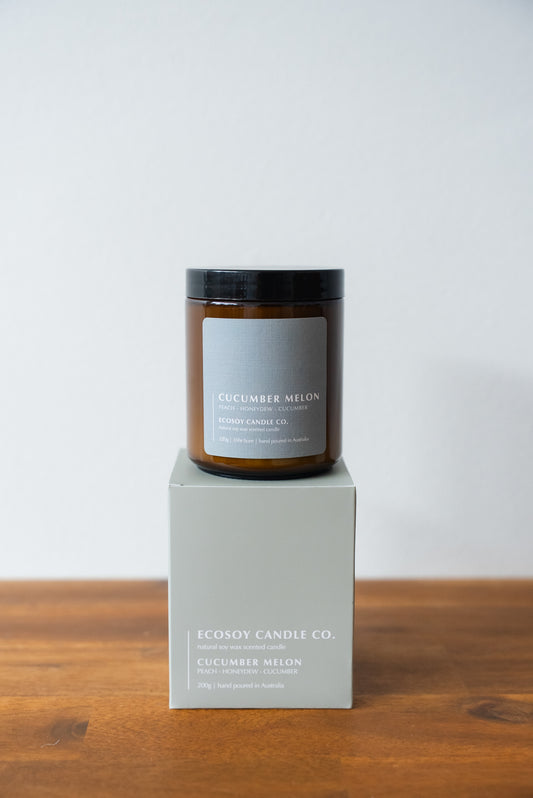 Eco Soy Candle - Cucumber melon