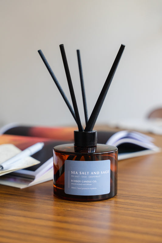 Reed Diffuser - Sea salt & Sage