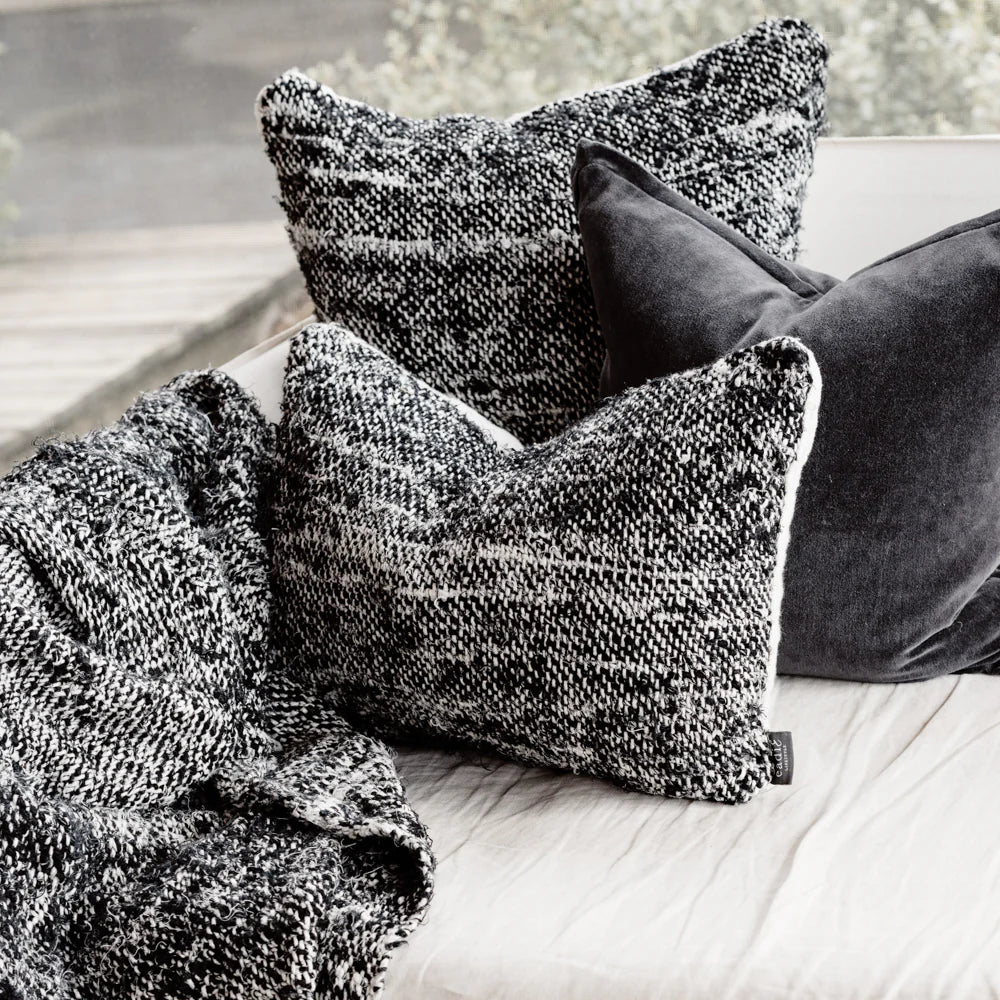 Wabi Cushion - black - 60x60cm