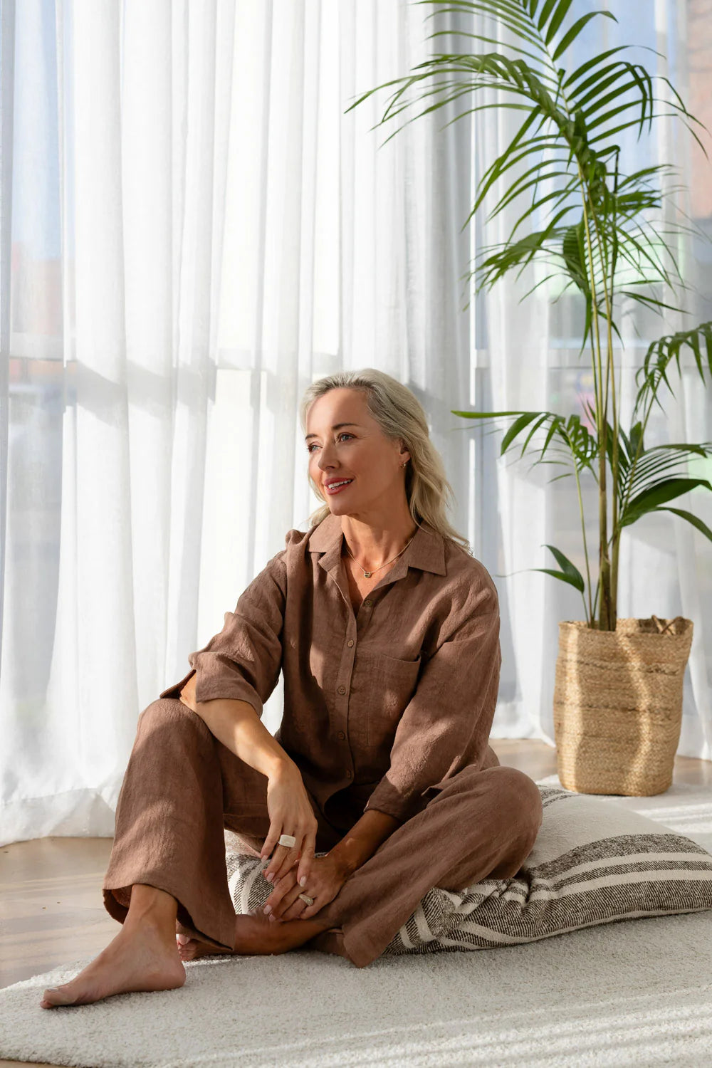 Fundamental Linen Shirt - Clay