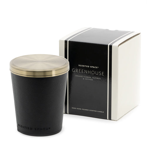 Greenhouse 900g Vegan Leather Candle