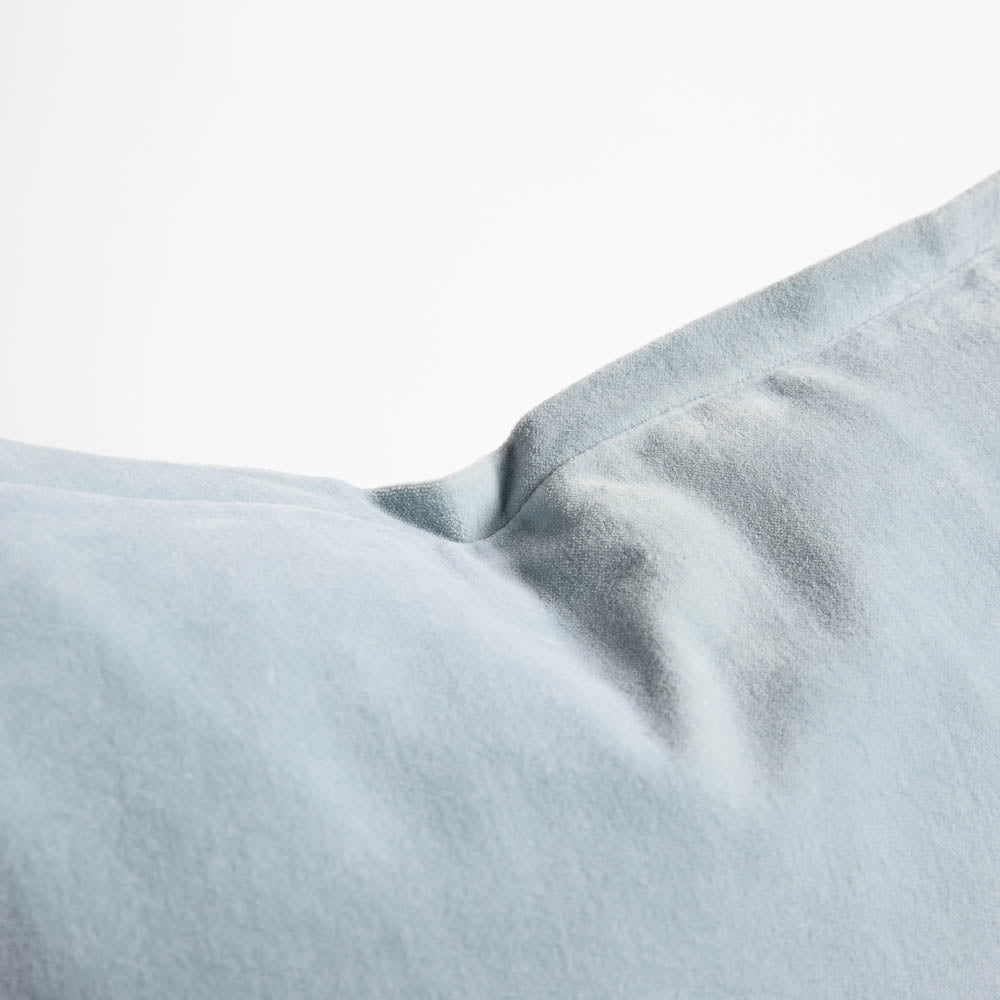 Evelyn Velvet Cushion - Sky - 40x60cm
