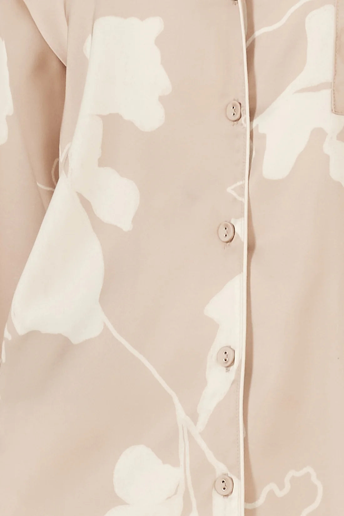 Elina Botanical Silky Satin PJ set