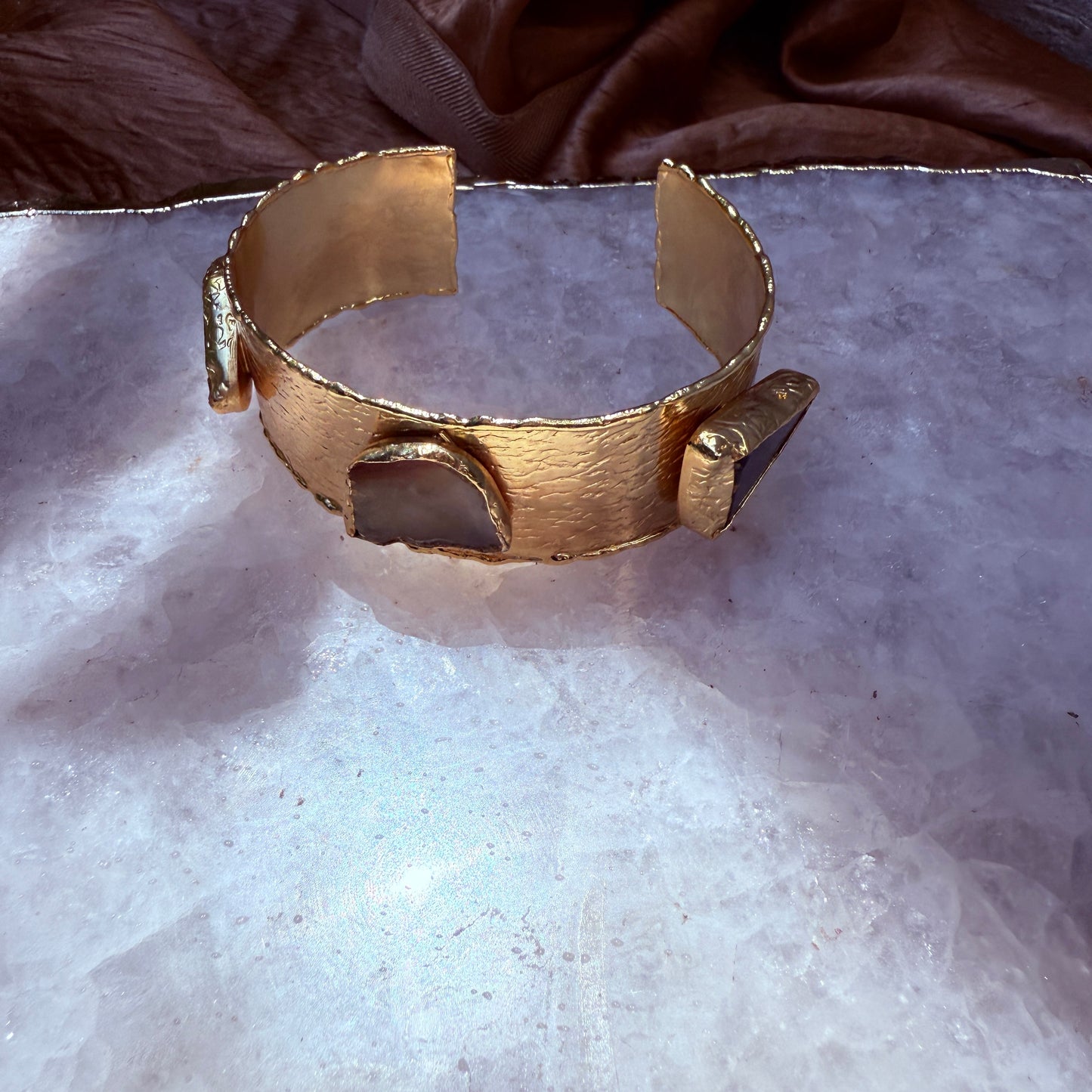 MAYA CHUNKY BRACELET - GOLD PLATED