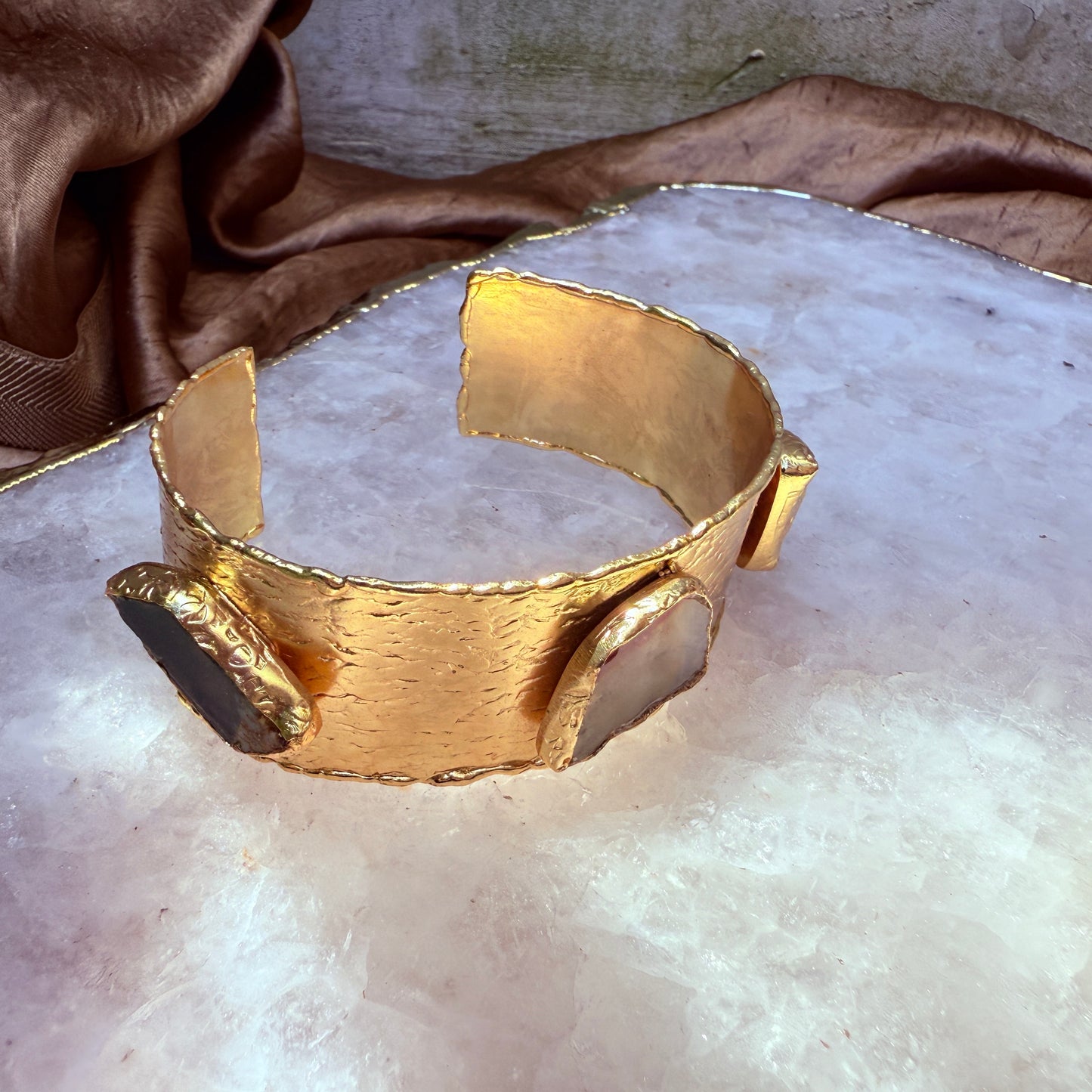 MAYA CHUNKY BRACELET - GOLD PLATED