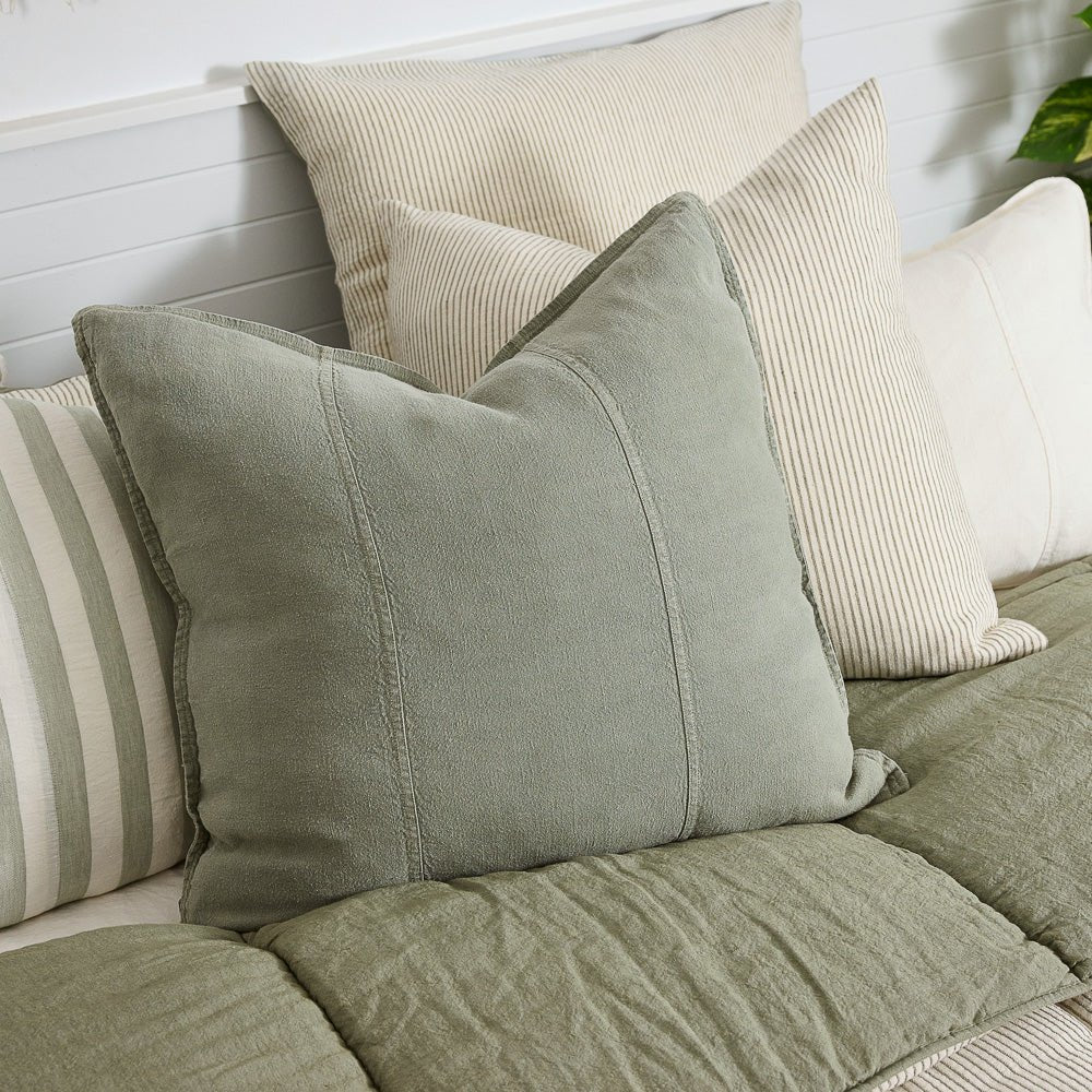 Luca® Linen Cushion 50x50 - Pistachio