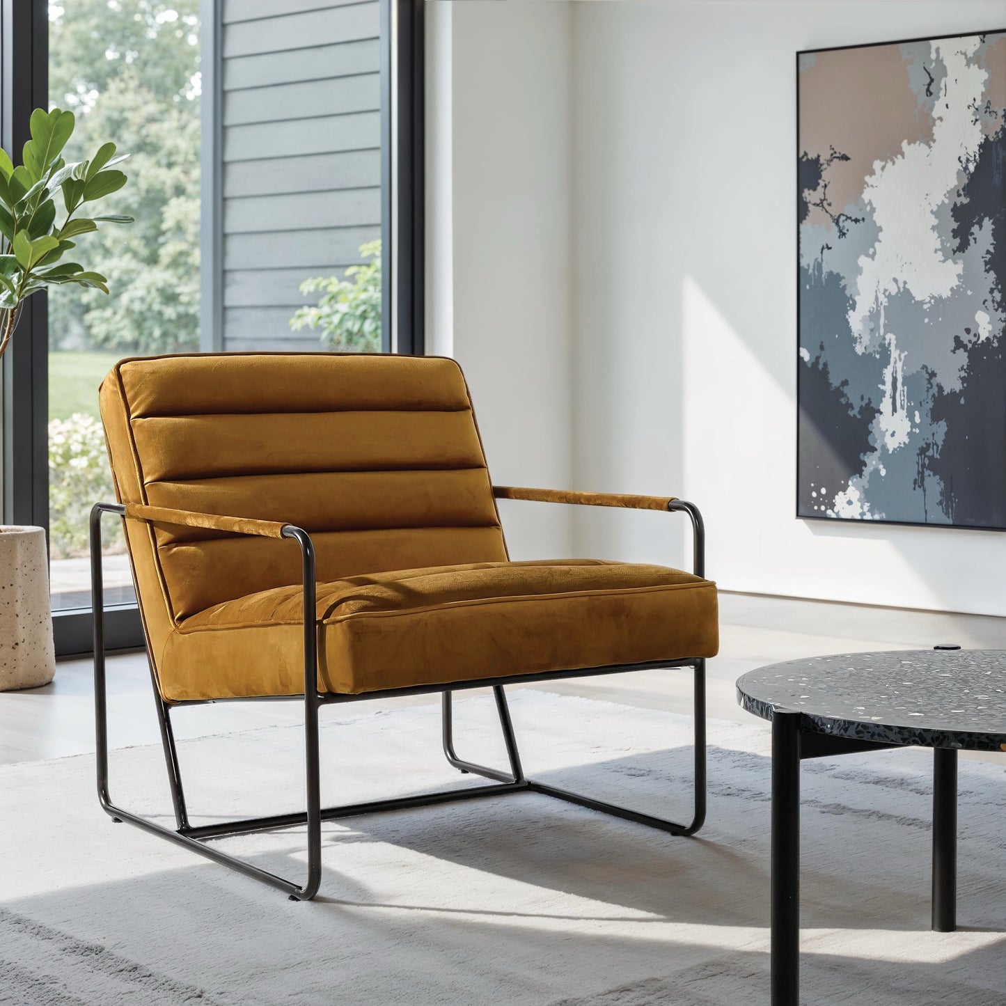 CUBICA CHAIR – HONEYCOMB – GUN BLACK FRAME