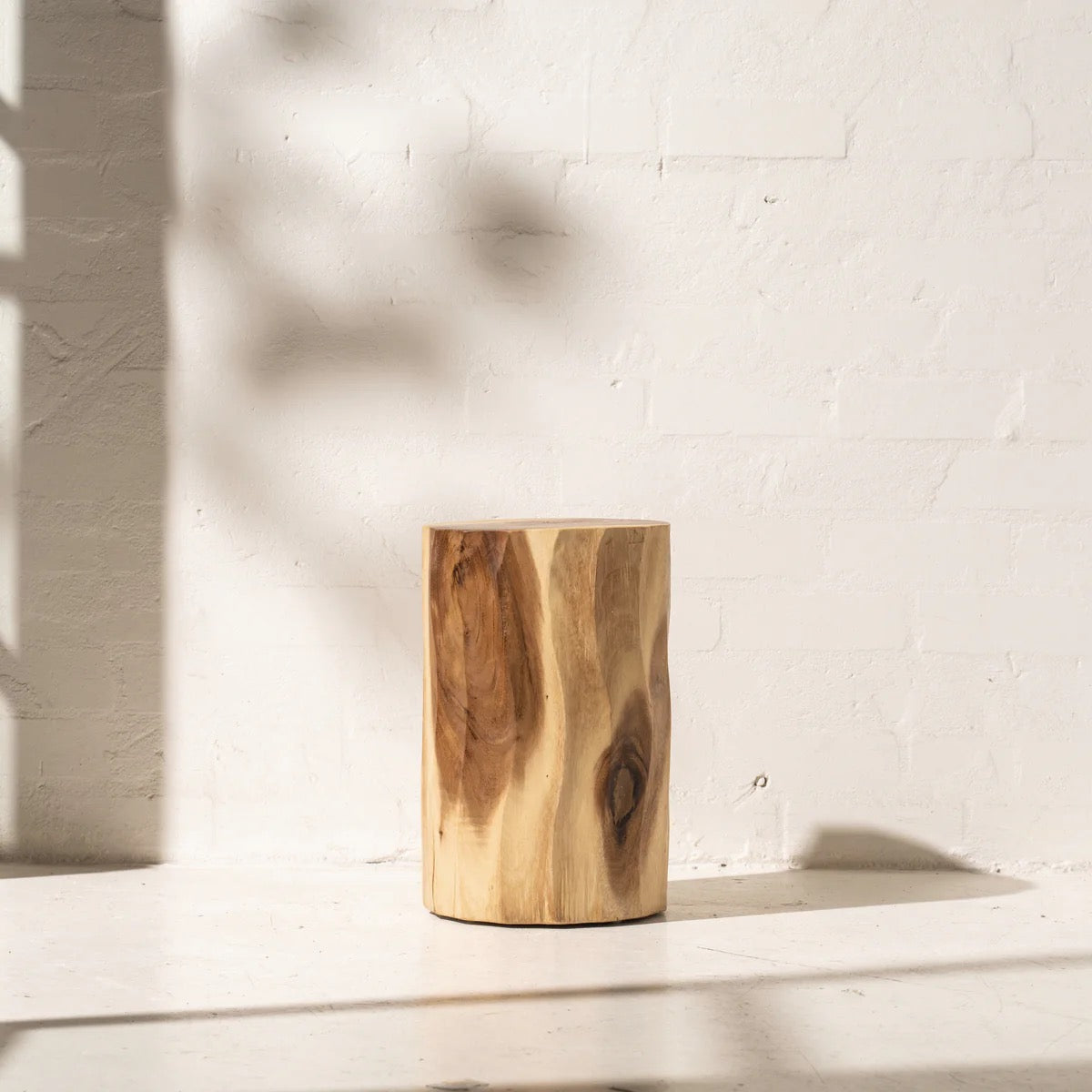 MEYA WAVE TIMBER STOOL
