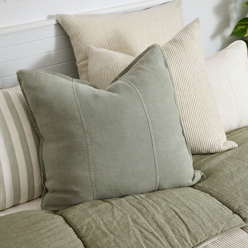 Luca® Linen Cushion 60x60cm -  Pistachio