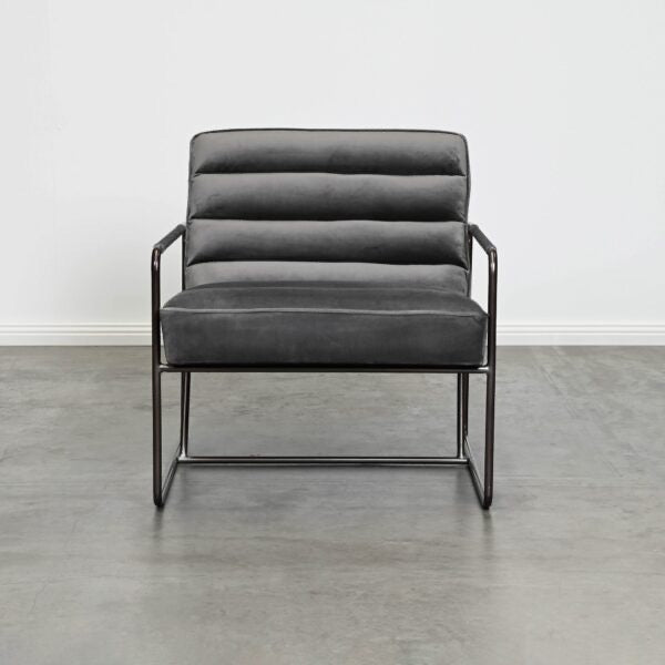 CUBICA CHAIR – CHARCOAL – GUN BLACK FRAME