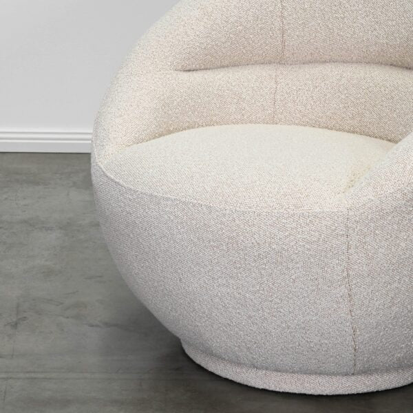 LUNA SWIVEL CHAIR – OATMEAL