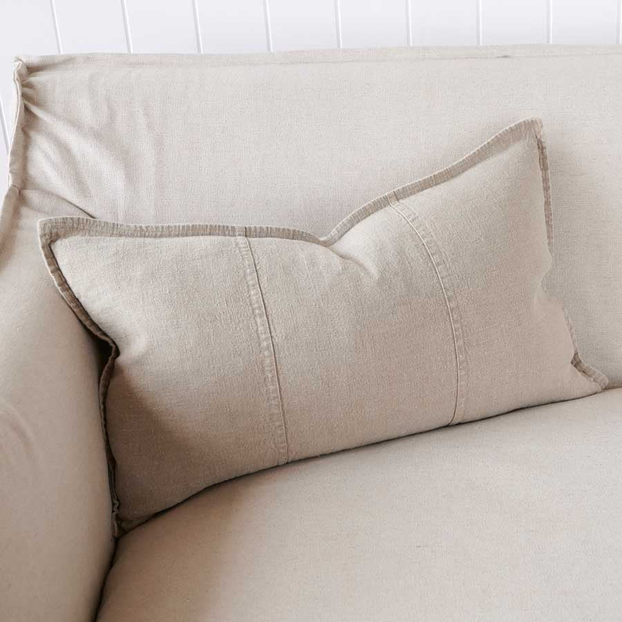 Luca® Linen Cushion 40x60 - Natural