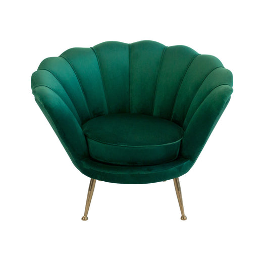 SHELL ARMCHAIR – GREEN