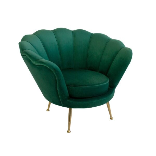 SHELL ARMCHAIR – GREEN