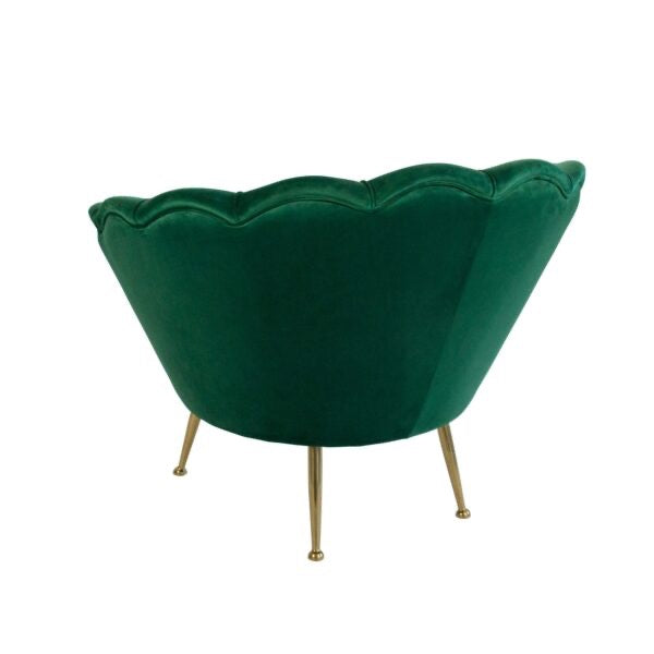 SHELL ARMCHAIR – GREEN