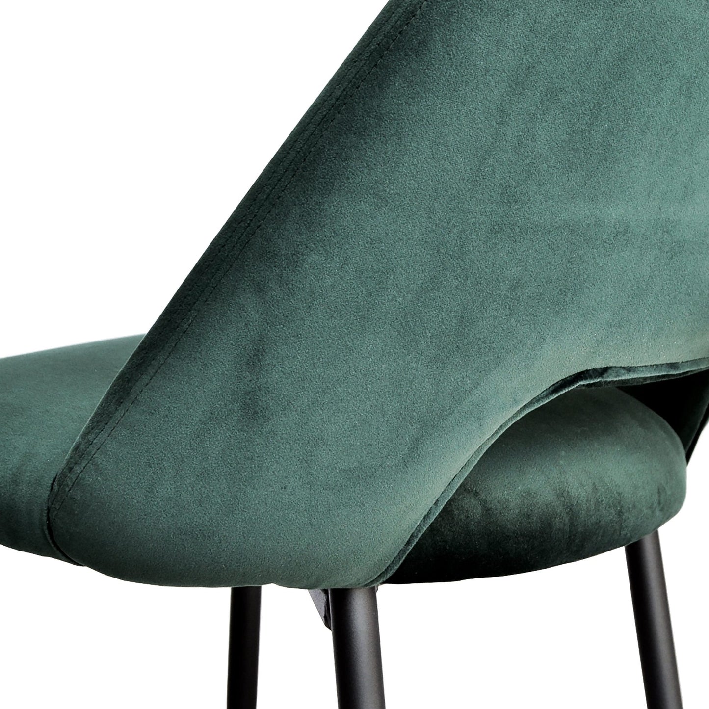 MILAN DINING CHAIR – DARK GREEN