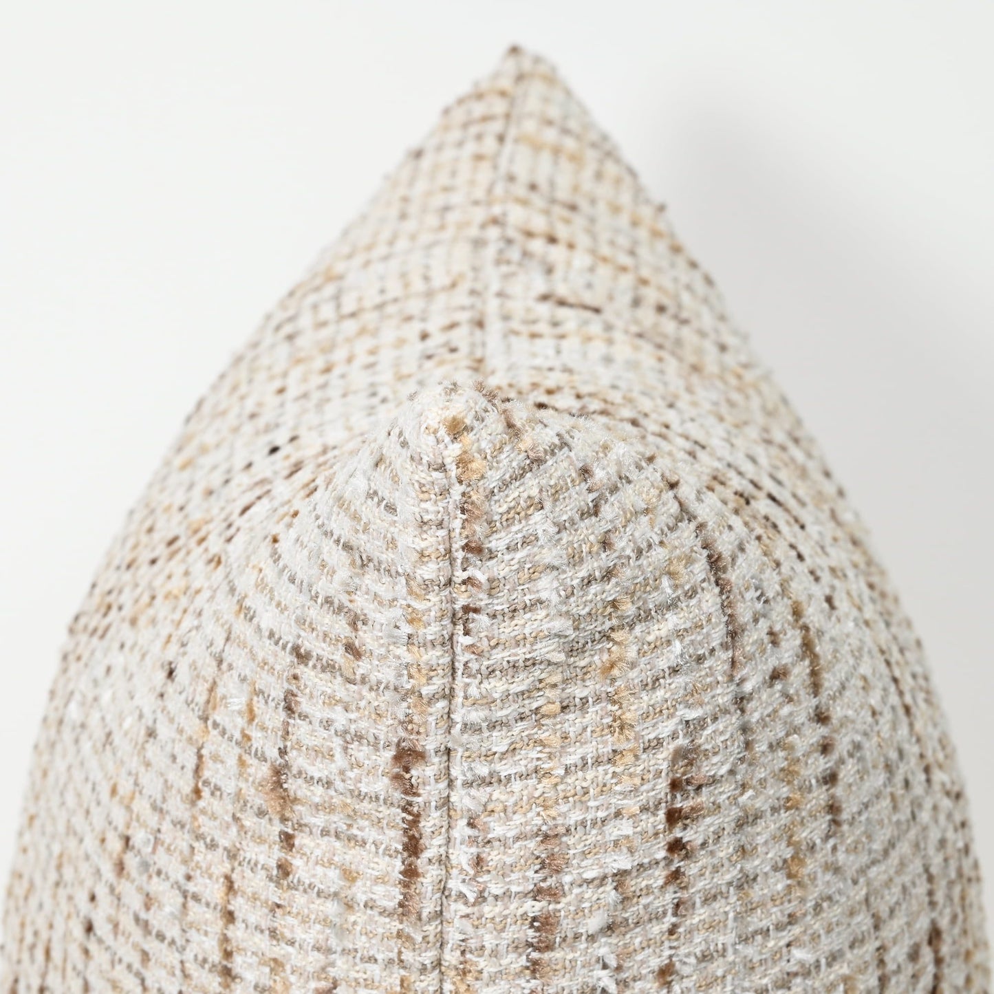 TEXTURES FABRIC CUSHION – NATURAL TWEED – 55 X 55