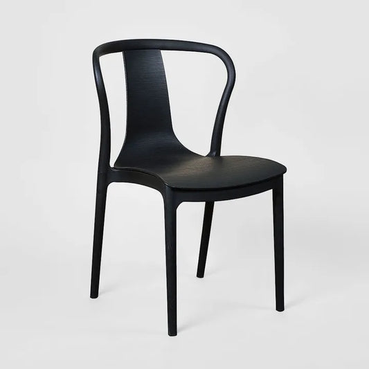 CONRAD DINING CHAIR ALL WEATHER BLACK -OUTDOOR