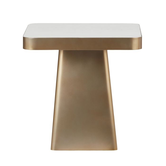 DUTTON SIDE TABLE GOLD 50X50X50CM