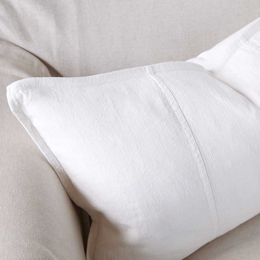 Luca® Linen Cushion - Off White - 40x60cm