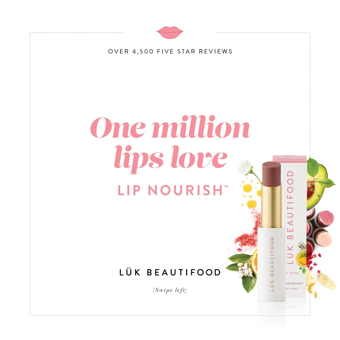 Lip Nourish™ Lipstick  -  Ruby Grapefruit