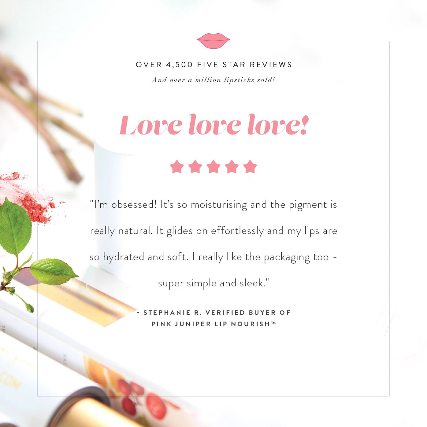 Lip Nourish™ Lipstick  -  Ruby Grapefruit