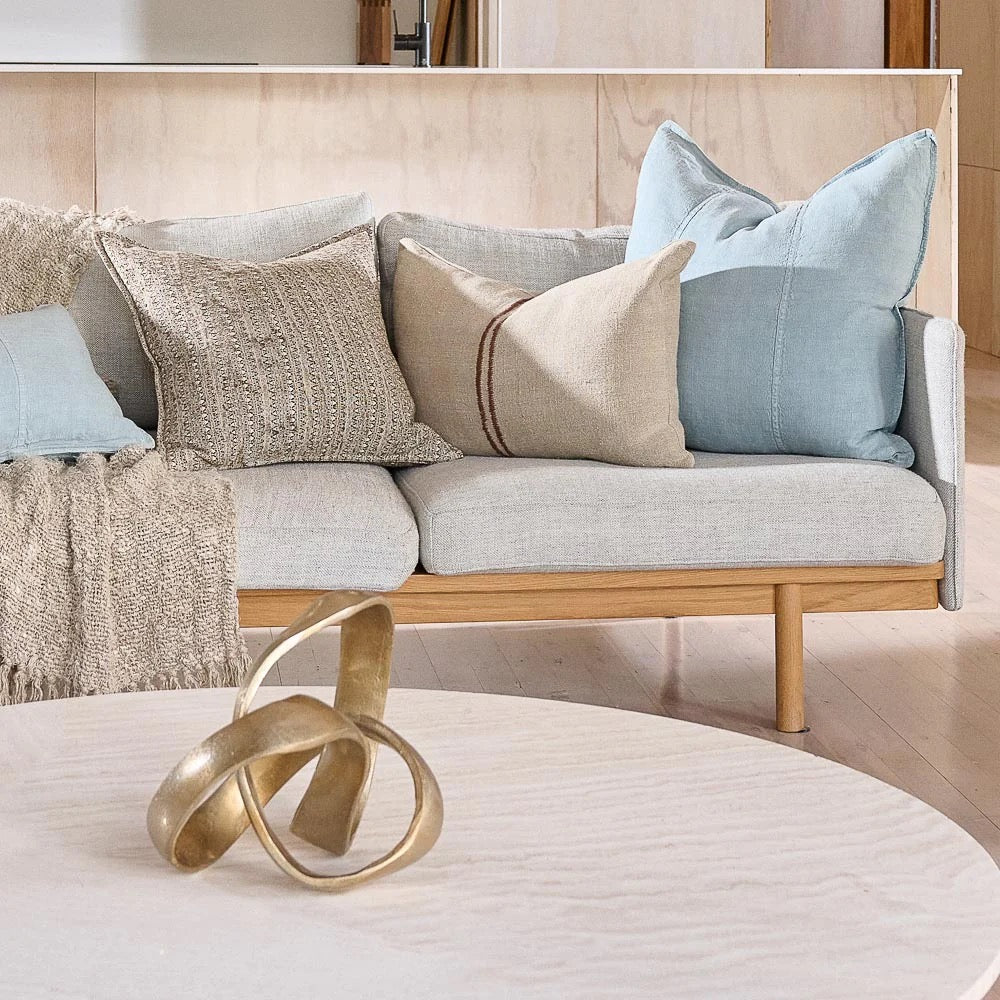 Luca® Linen Cushion - Sky - 50x50cm