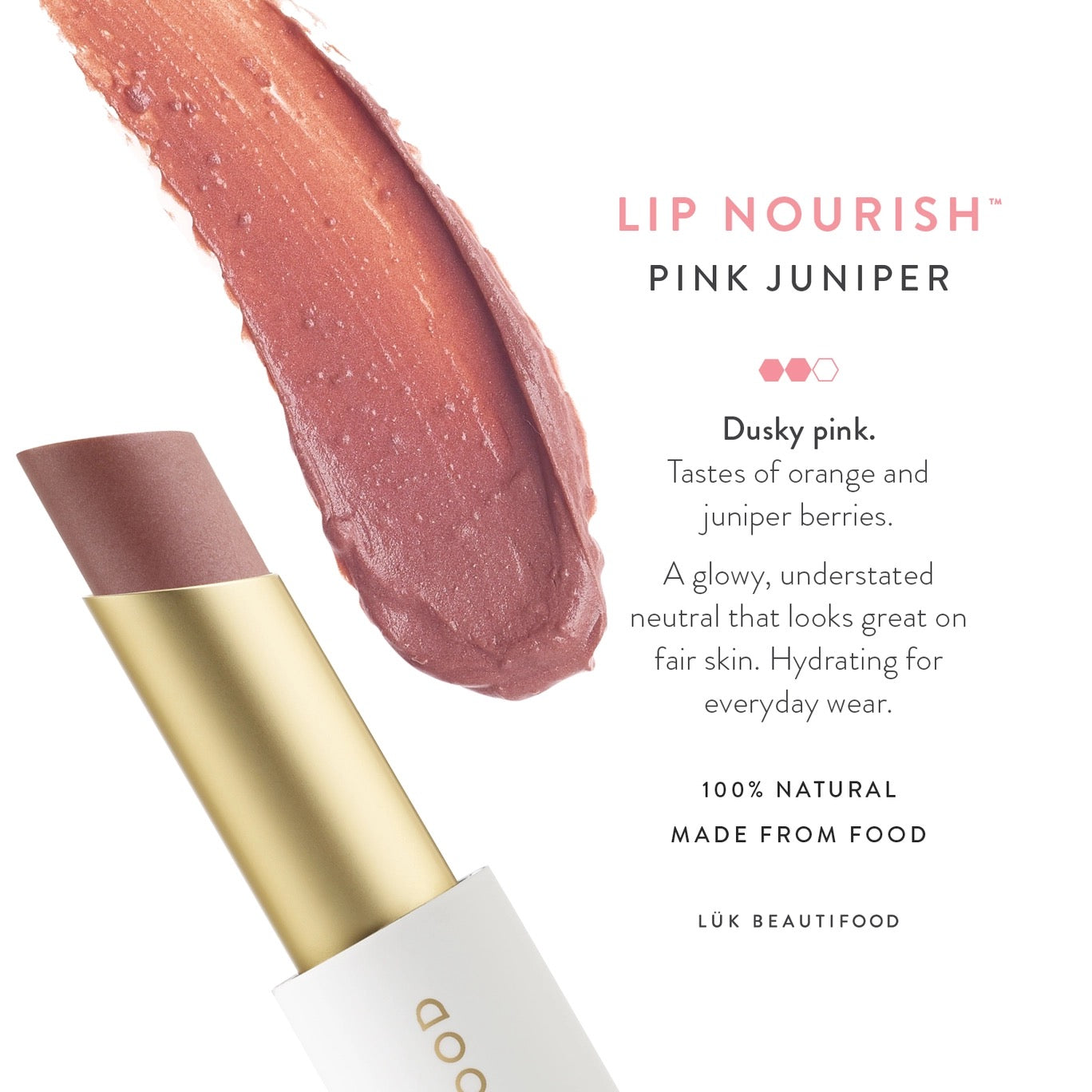 Lip Nourish™ Lipstick -Pink Juniper