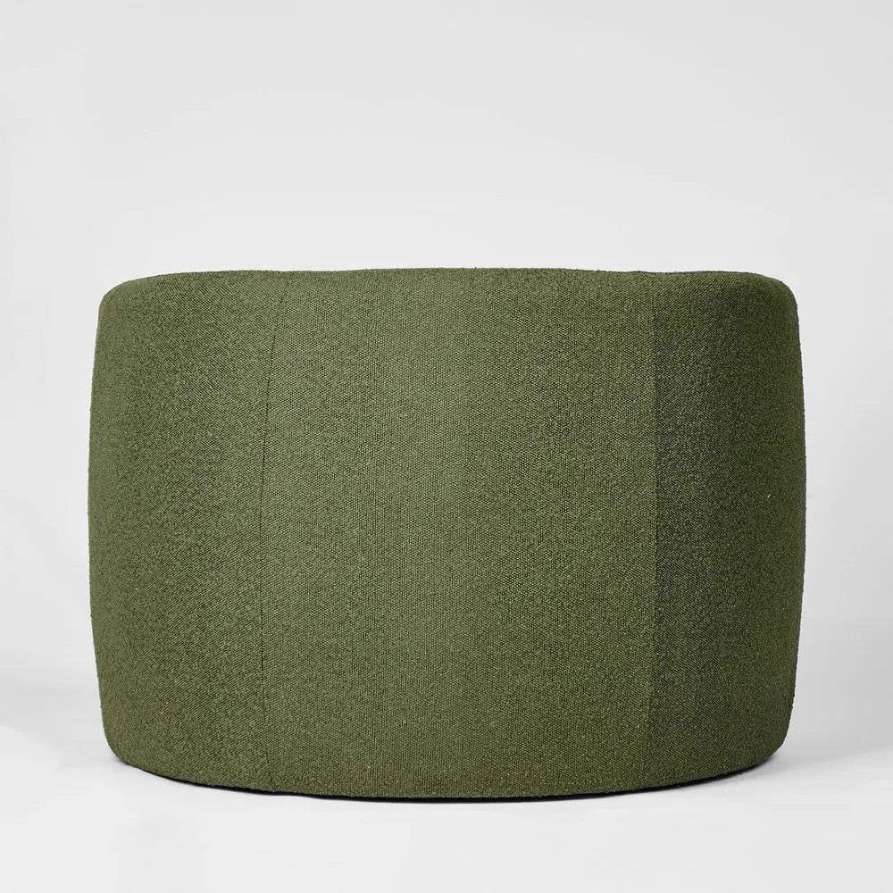 CORA ARMCHAIR OLIVE BOUCLE